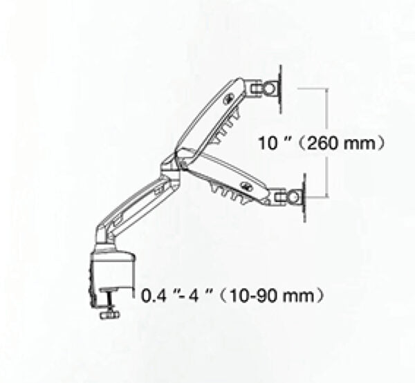 RACK PARA MONITOR HIDRAULICO DE 14¨- 32¨