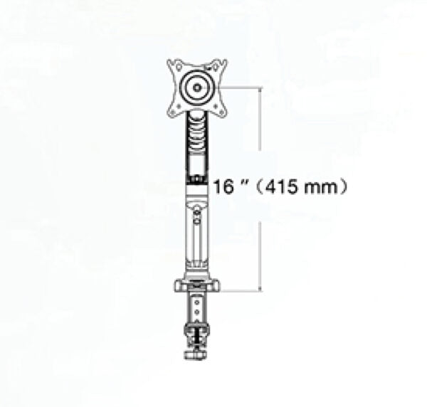 RACK PARA MONITOR HIDRAULICO DE 14¨- 32¨
