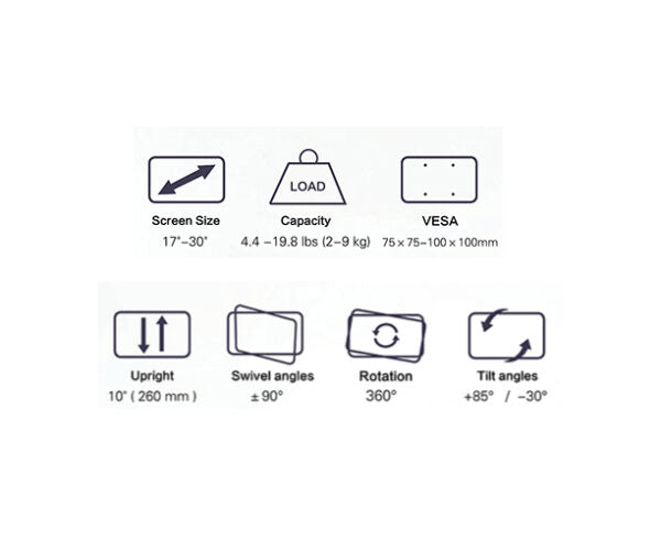 RACK PARA MONITOR HIDRAULICO DE 14¨- 32¨