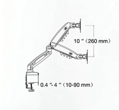 RACK PARA MONITOR HIDRAULICO DE 14¨- 32¨