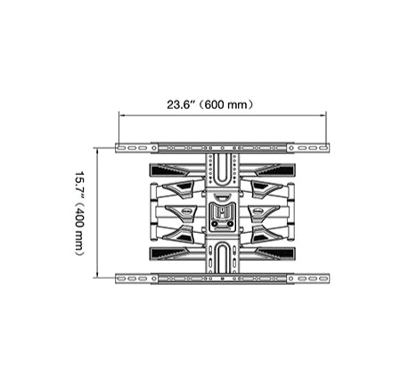 movible de 42¨-80¨ pantografo importado
