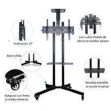 pedestal de 32¨- 65¨ pulgadas importado de acero
